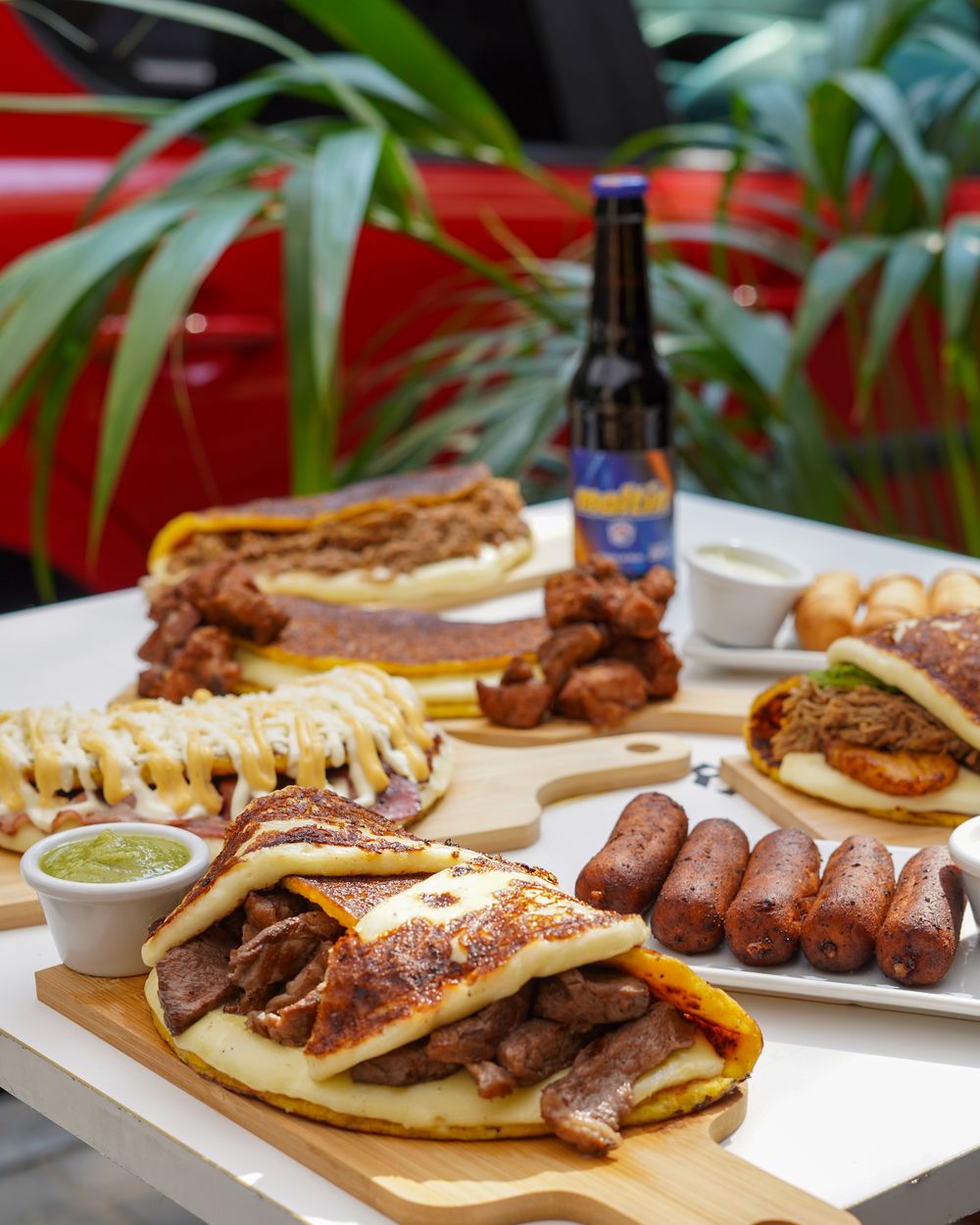 Cachapas y parrilla de La Cachapera